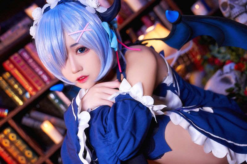 猫君君_MaoJun NO.010 雷姆小恶魔[23P2V]