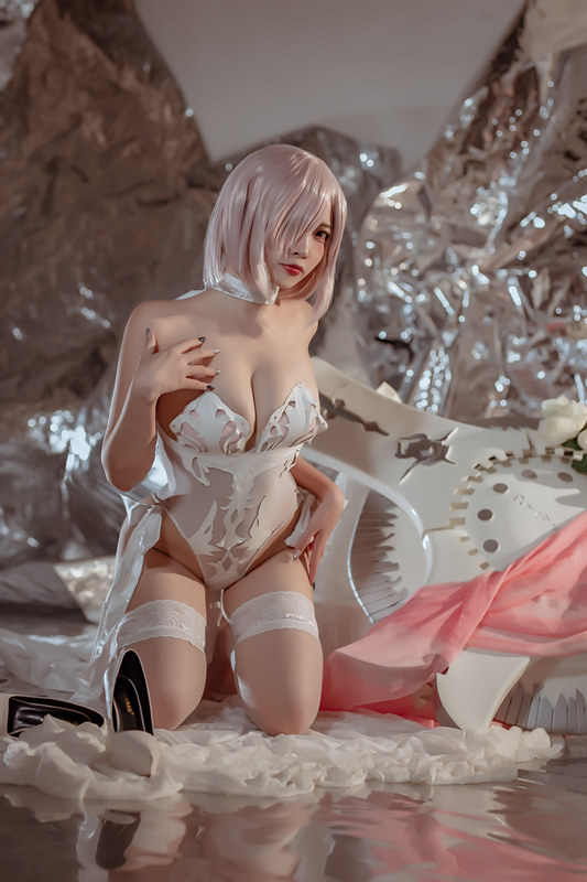 人气Coser二佐Nisa – fate玛修婚纱 [40P-621MB]